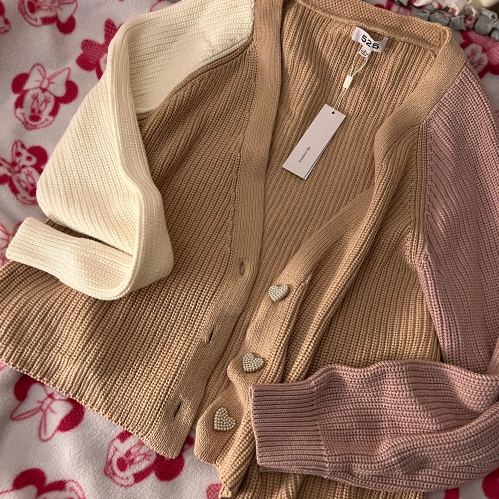 525 America Colorblock Cardigan